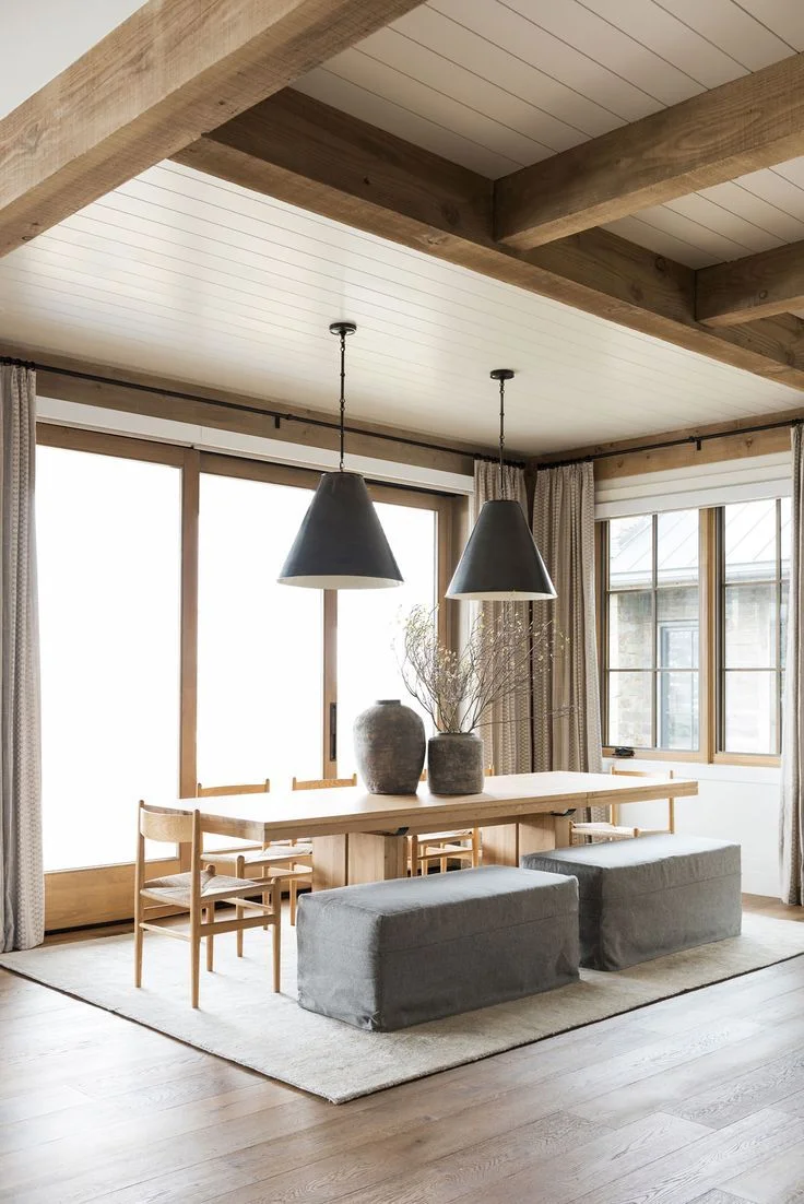 the benches! the pendants!