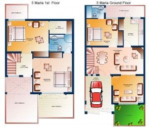 5 Marla House Design in Pakistan