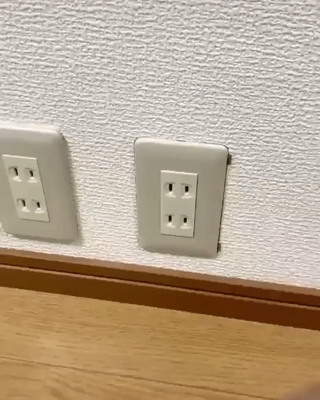 Tiny room inside a light socket