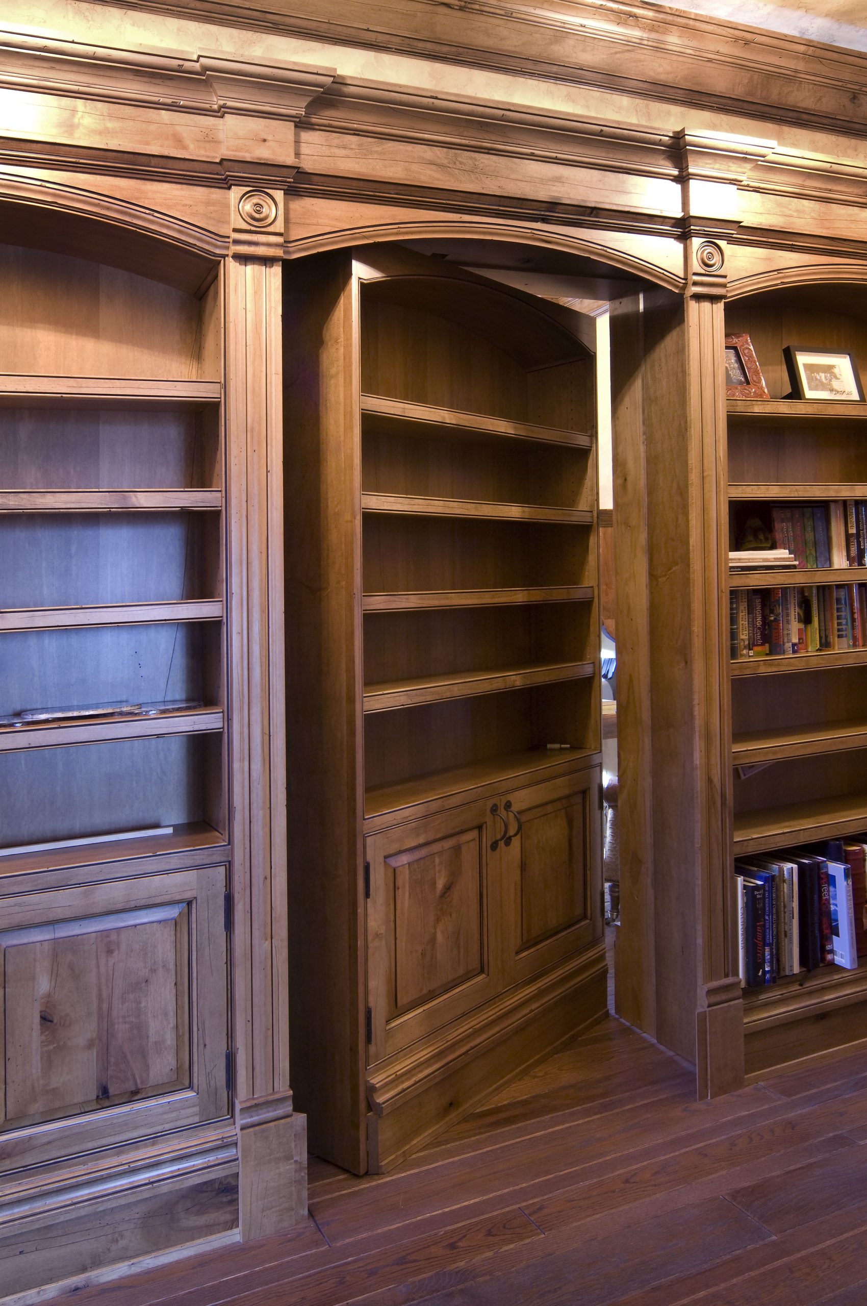 Hidden Passage Bookcase