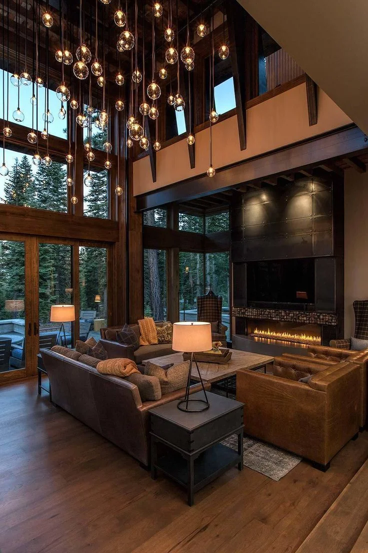 Lake Tahoe getaway features contemporary barn aesthetic