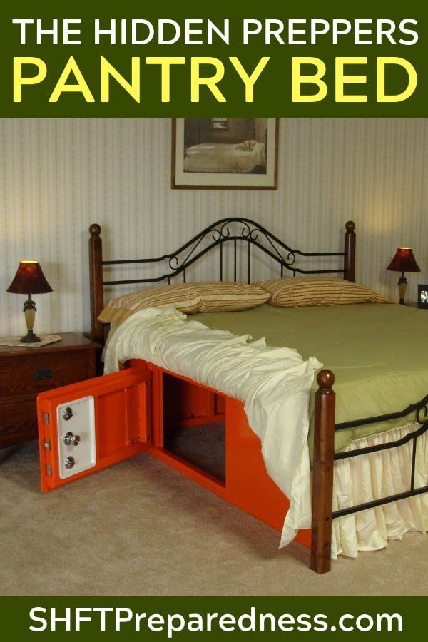 How To Build A Preppers Pantry Bed – There are hidden pantry tutorials on the web even hidden room tutorials but the smart people could have house plans ready to…