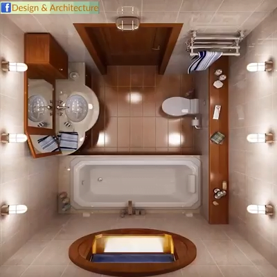 Small And Elegant Bathroom Designs