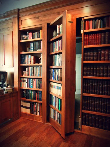 Hidden Bookcase Doors – Secure & Custom – High Tech Secret Bookcases