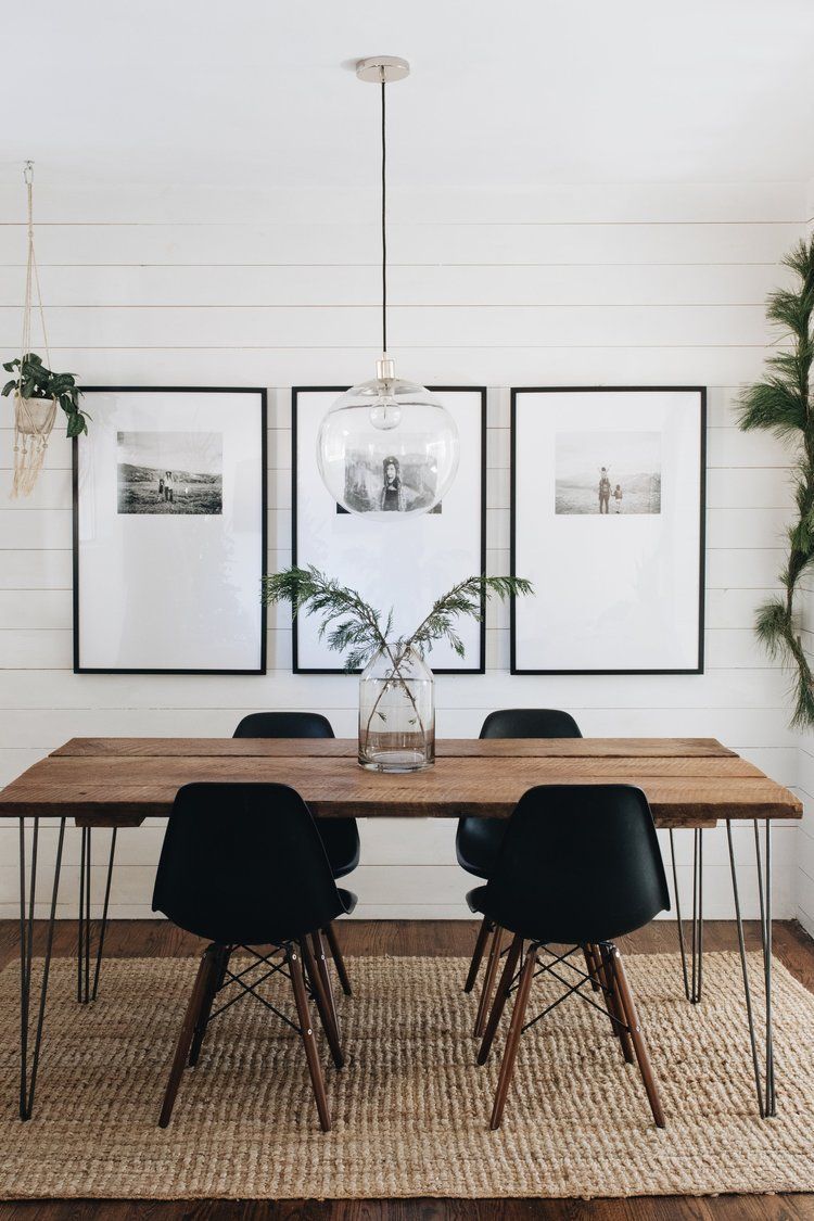 Mountainside Home – look how nice photos look printed in this dining room