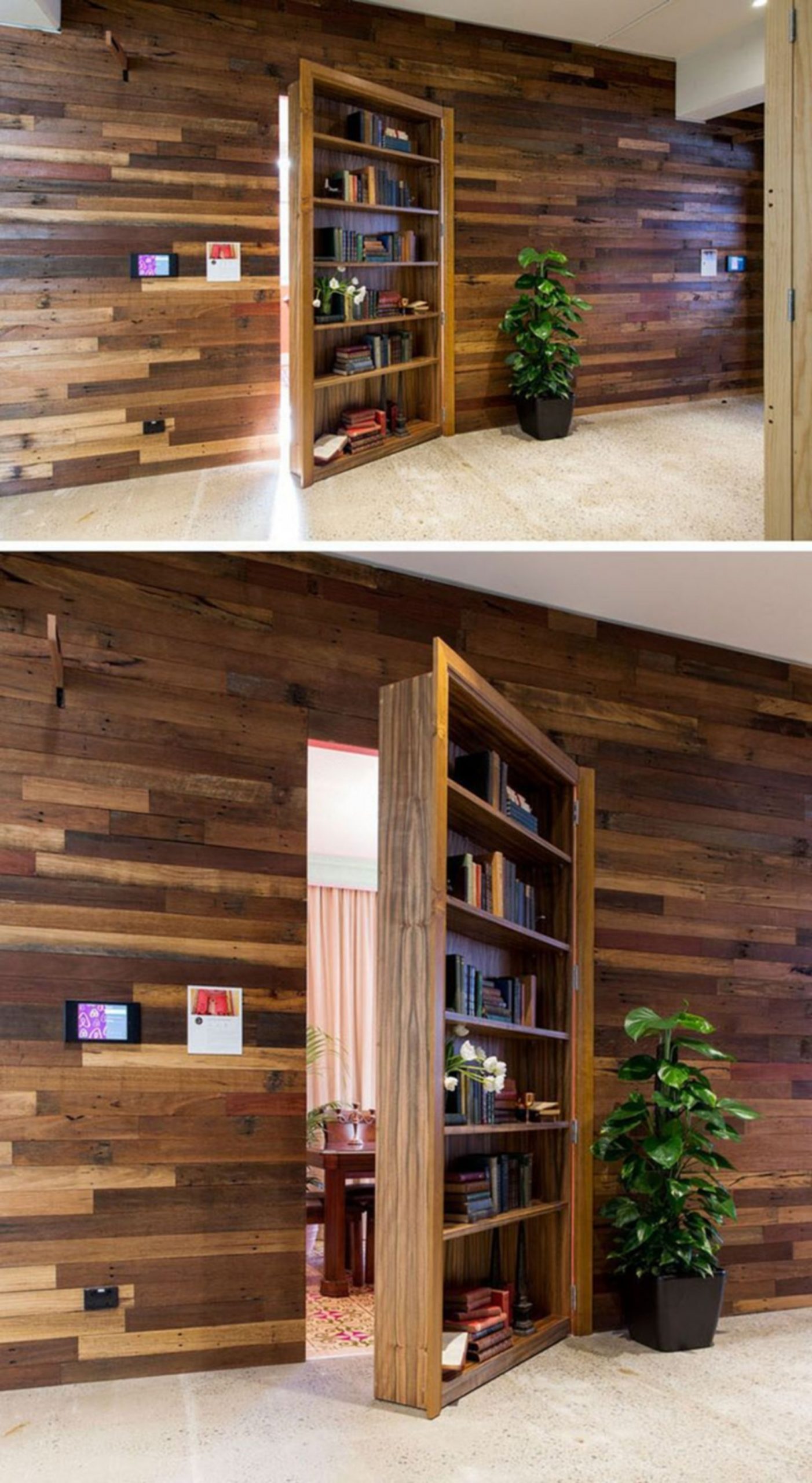 14 Interesting Secret Room Design Ideas With Hidden Doors – MOOLTON