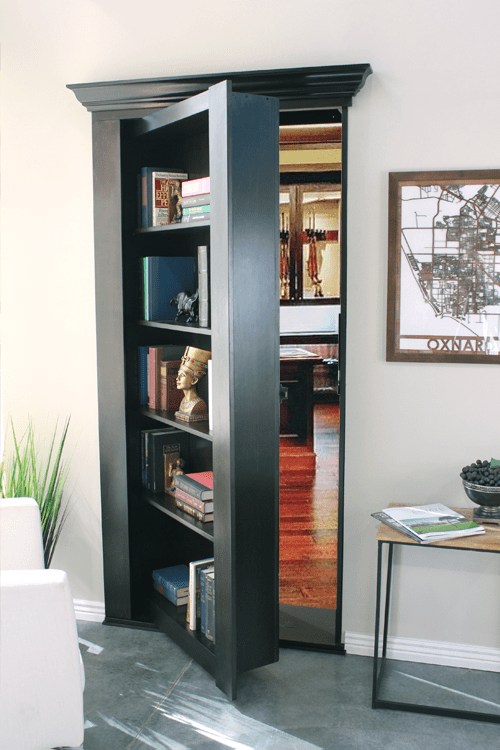 Bookcase Secret Door – Hidden Door Store – Sophisticated Hidden Bookcases & Secret Mirrors