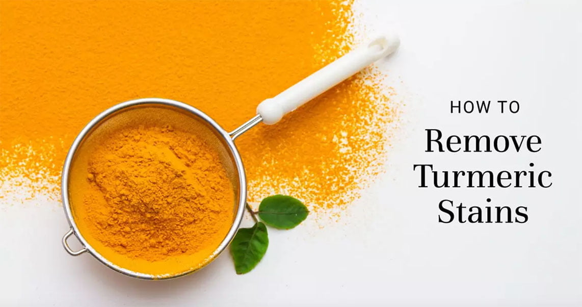 How to Remove Turmeric Stains in the Home