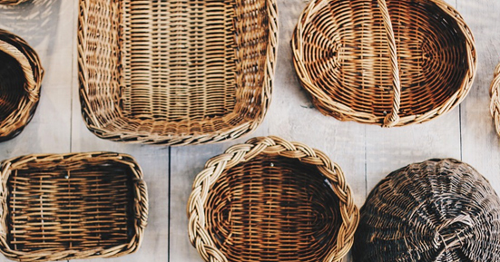 Wicker baskets