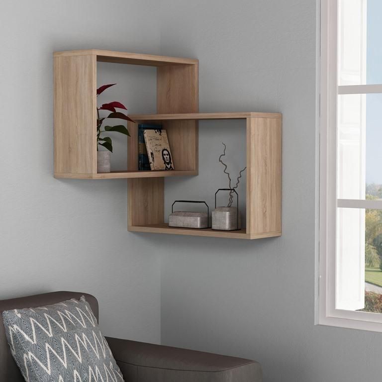 Modern Intersection Shelves