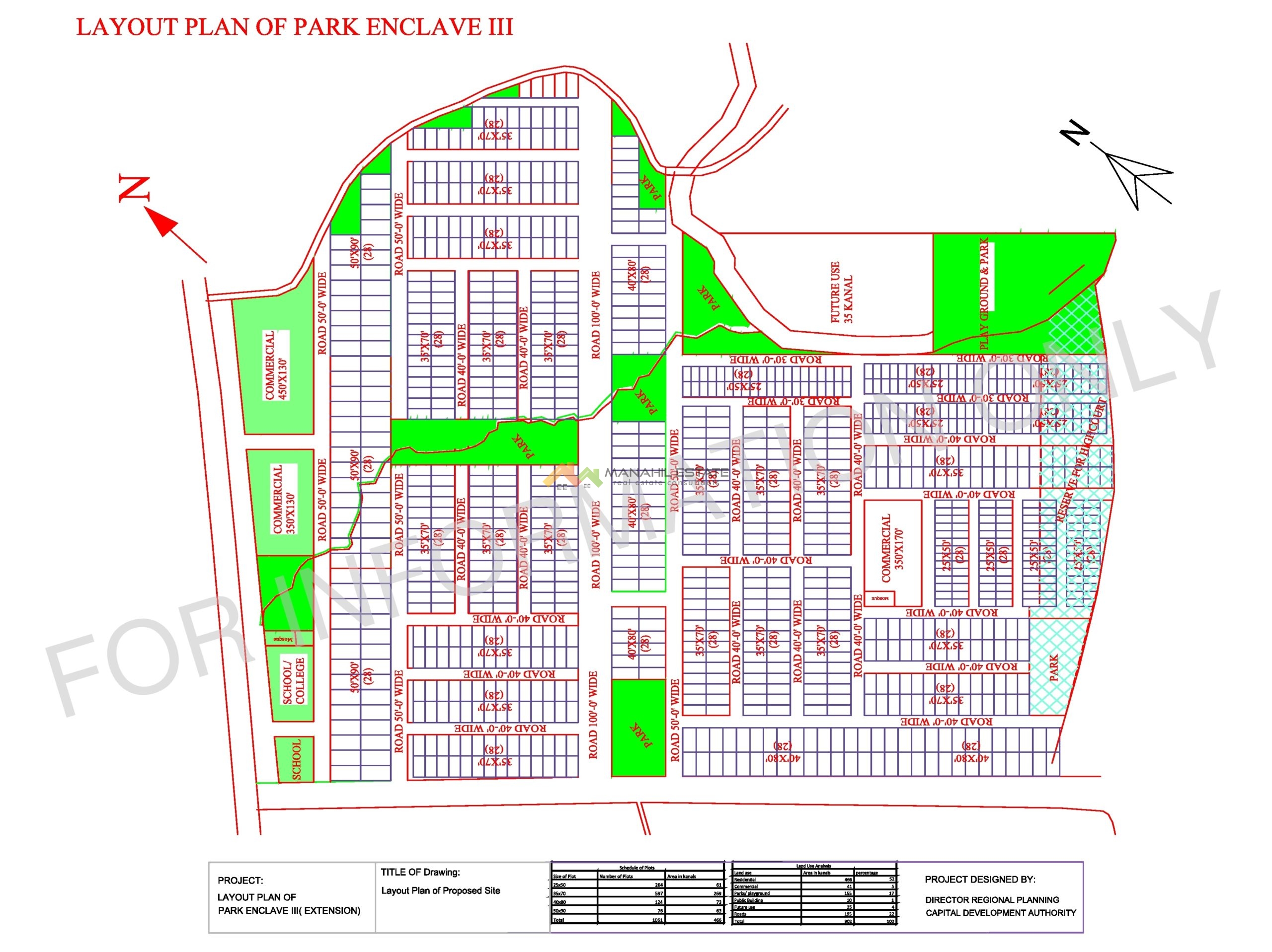 Park Enclave Phase 3 Map