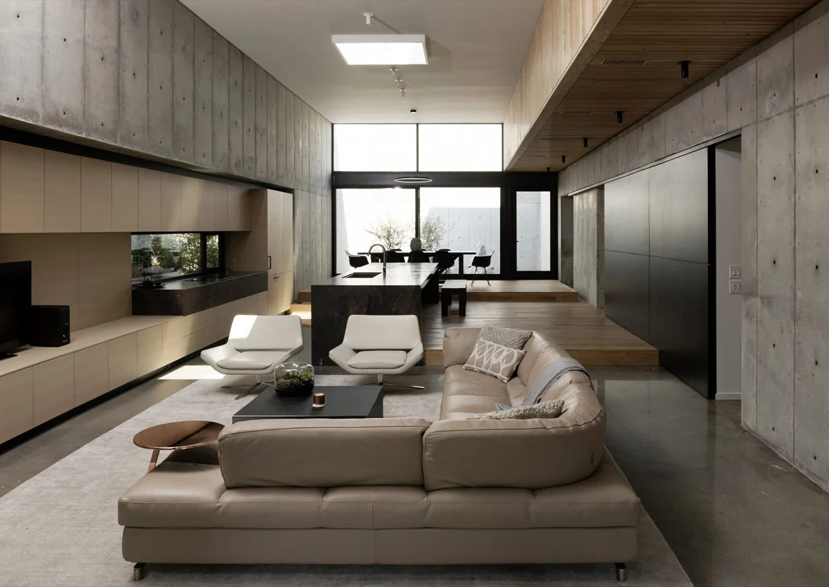 A-Beautifully-Landscaped-Brutalist-House-Visualized