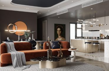 Classy-Contemporary-Interiors-With-Deep-Brown-Grey-White-Decor Classy-Contemporary-Interiors-With-Deep-Brown-Grey-White-Decor
