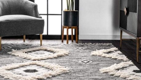large-black-area-rugs-for-sale-online-modern-floor-ideas-moroccan-tufted-diamonds-with-striated-greyscale-coloration-oversized-kilim-with-tassel-fringe-nordic-600×600