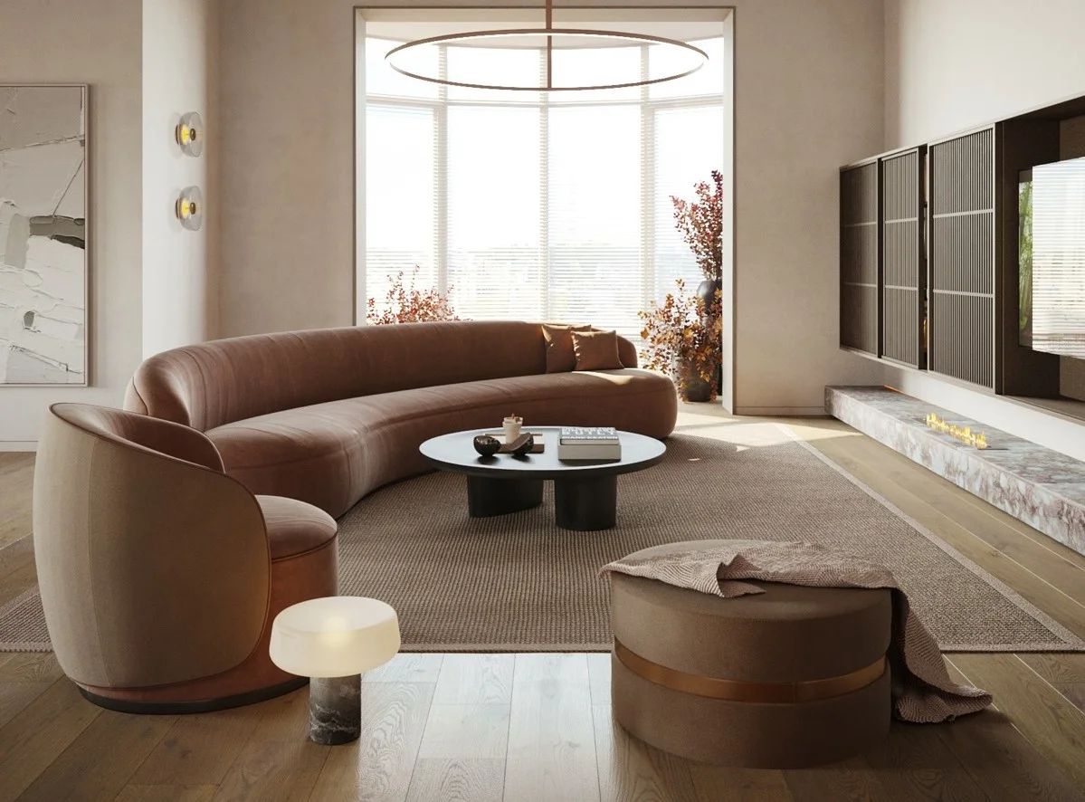 Textural-Interior-Smoothed-By-Curves-Classic-Arches