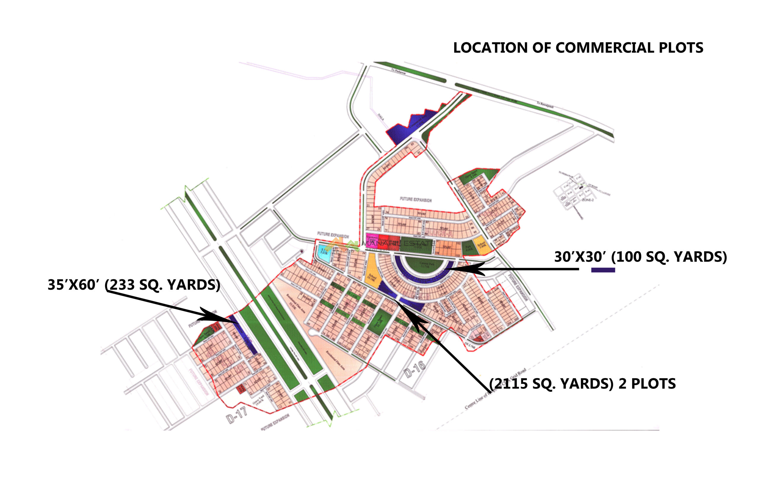 D16 Business Location Map