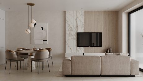 Clean-cut-White-Marble-and-Wood-Accent-Interiors