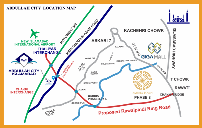 ABdullah City Location Map