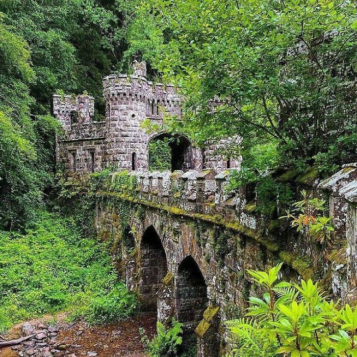 Ballysaggartmore Towers Are Two Embroidered Entrances (One Also Acts As A Bridge)