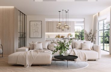 A-Slice-Of-Luxury-In-Beige-And-Green-Interiors