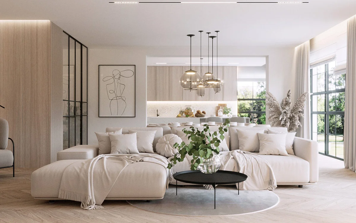 A-Slice-Of-Luxury-In-Beige-And-Green-Interiors