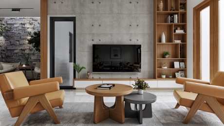 Polished-Vietnamese-Homes-With-Green-Spaces-Inside Polished-Vietnamese-Homes-With-Green-Spaces-Inside