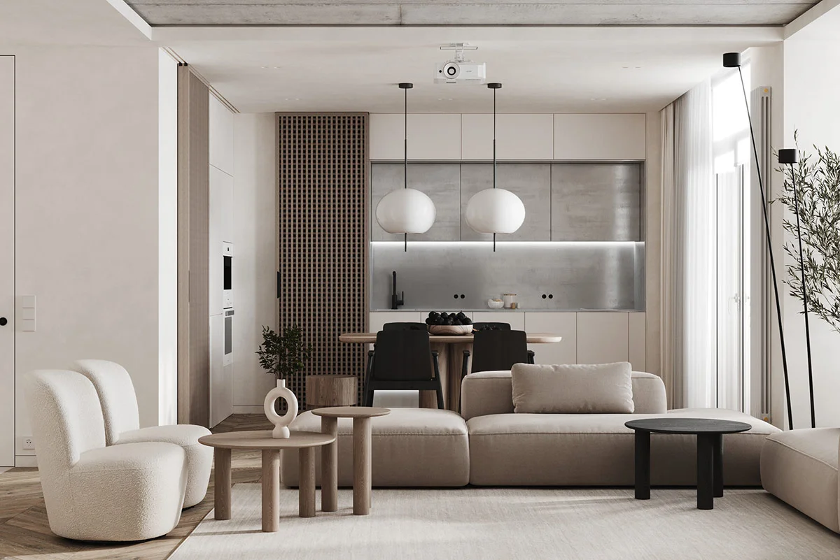 Soothing-Beige-Wood-Interior-With-Industrial-Accents
