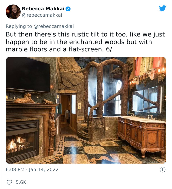 Woman On Twitter Shows Major Interior Design Flaws Of This Castle That Costs $60M