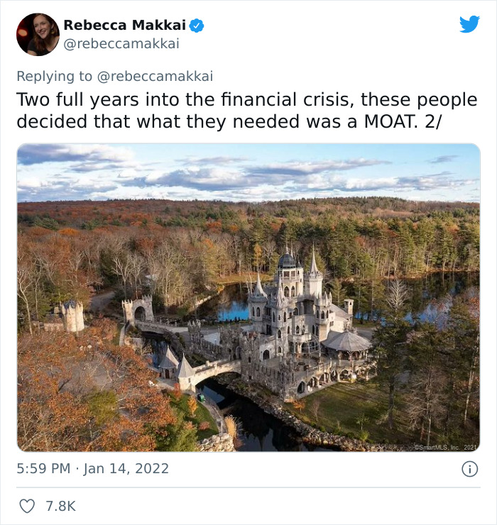 Woman On Twitter Shows Major Interior Design Flaws Of This Castle That Costs $60M