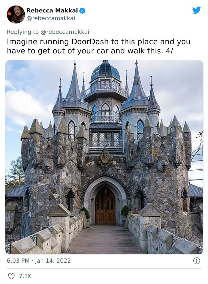 Woman On Twitter Shows Major Interior Design Flaws Of This Castle That Costs $60M