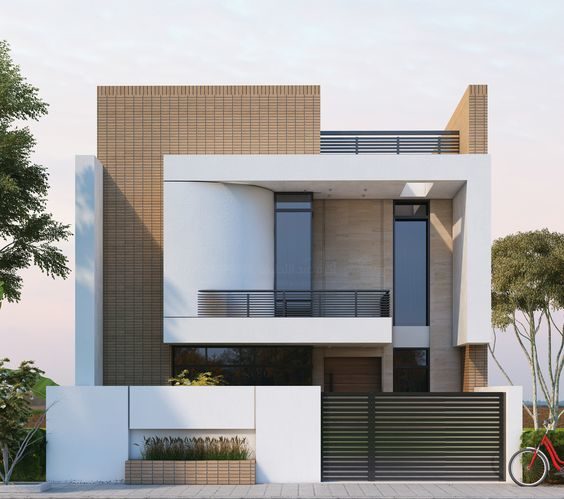 Sleek Design for 5 Marla Corner House in Pakistan
