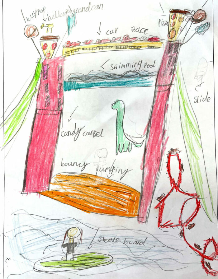 Designers portrayed what these 4 famous London landmarks would look like if they were built on children's drawings.