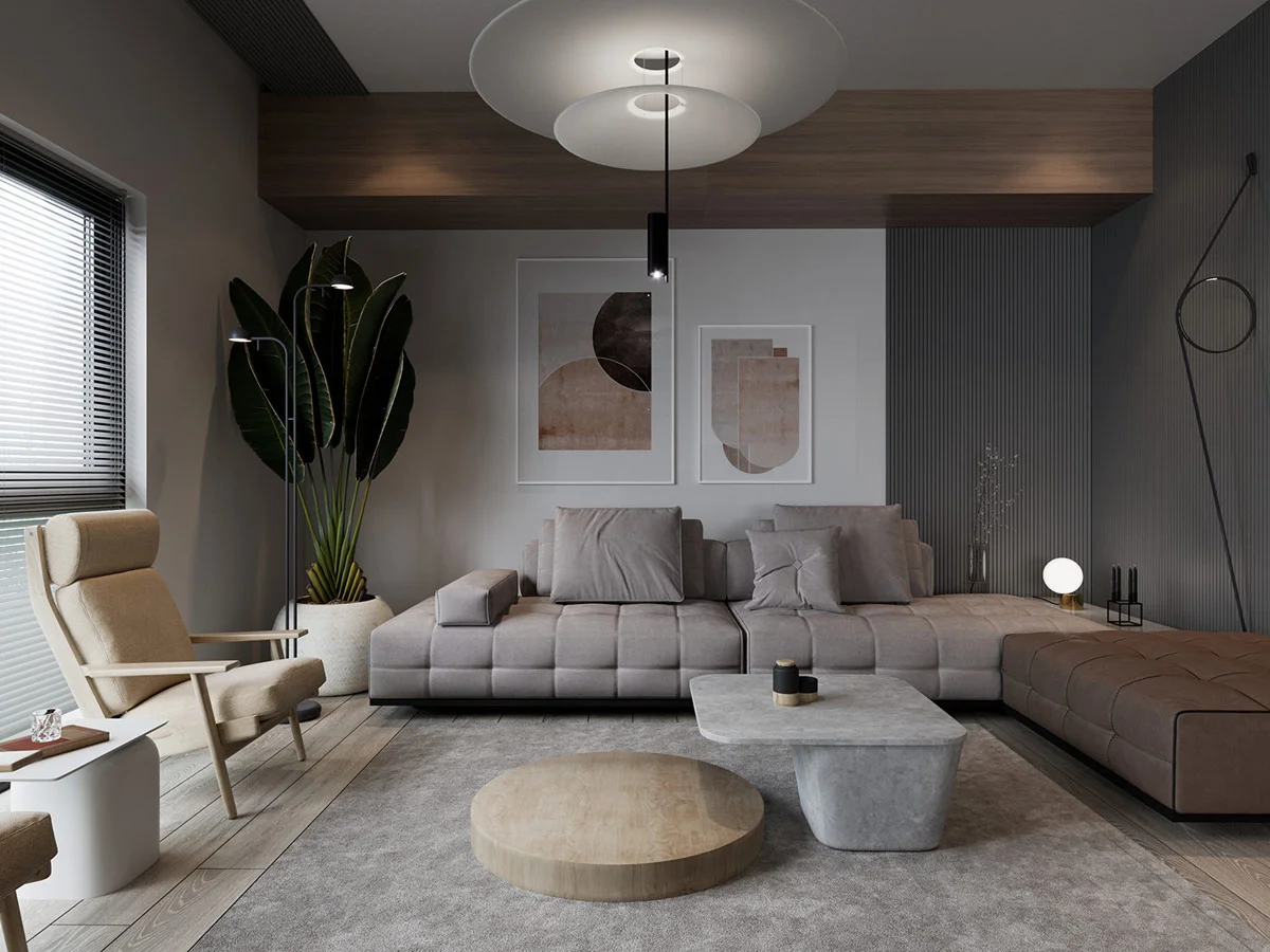 Creating-Cosy-Chic-Interiors-With-Grey-Decor-Wood-Accents