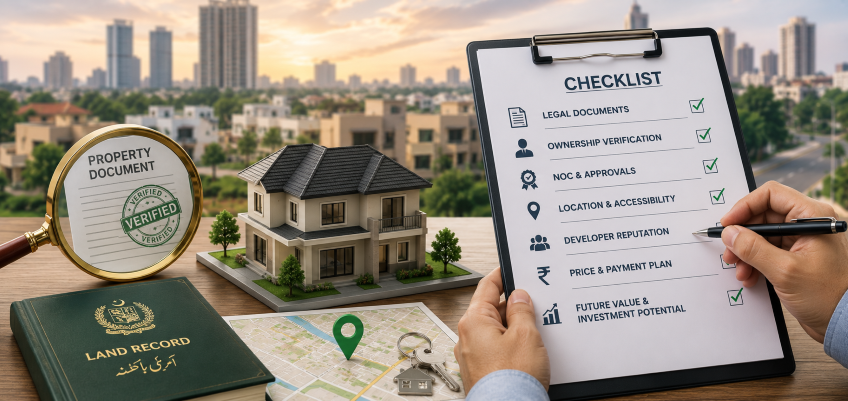 Things to Check Before Buying Property in Pakistan