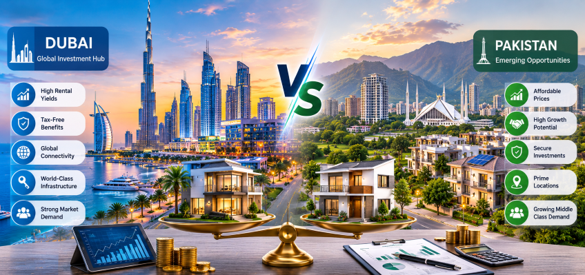 Dubai vs Pakistan Real Estate Investment Compared