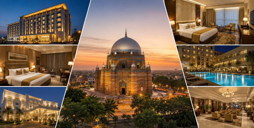 Top 6 Mesmerizing Hotels in Multan