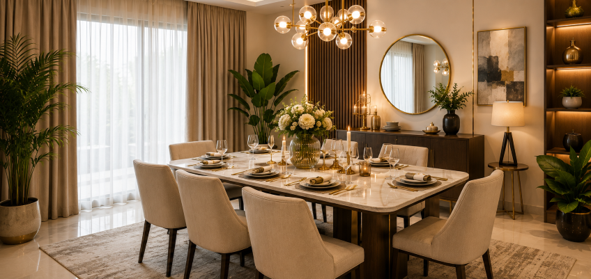 Dining Room Decoration Tips for Elegant Homes