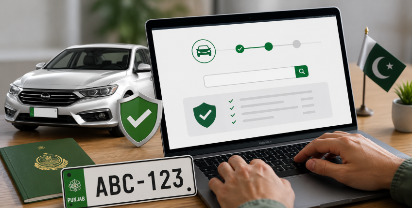 How to Verify Vehicle Registration in Pakistan Online