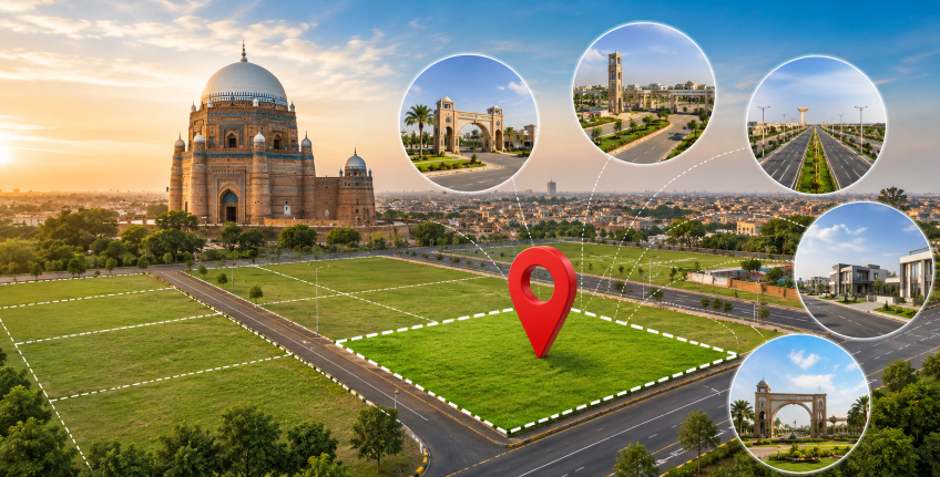 5 Top Rated Locations to Buy a Plot in Multan 