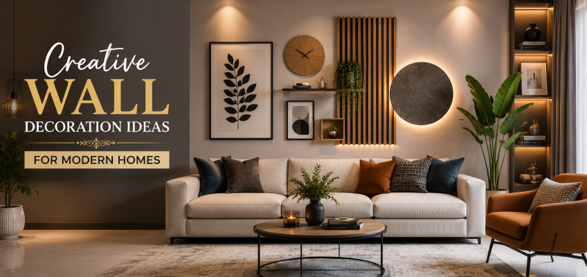 Creative Wall Decoration Ideas for Modern Homes