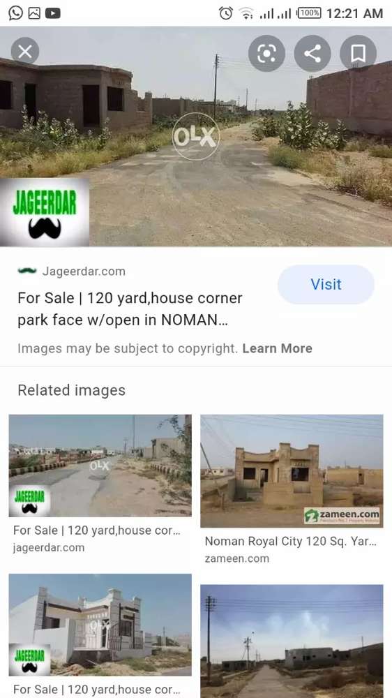 Noman royal city plot Karachi Tahir Villa ID21472