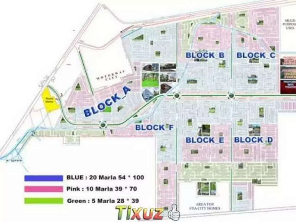 Corner Plot in SMD City Faisalabad Faisalabad Faisalabad ID25404