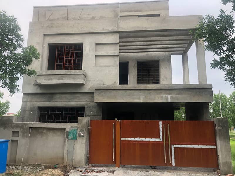 8 Marla Luxury Grey Structure In J block Bahria Orchard Lahore Bahria