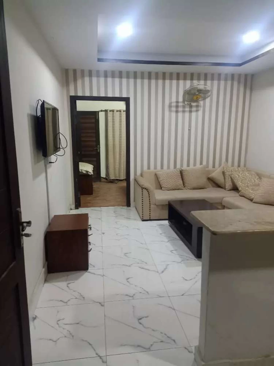 E 11 Superior 1 bed flat full furnished ailable for rent