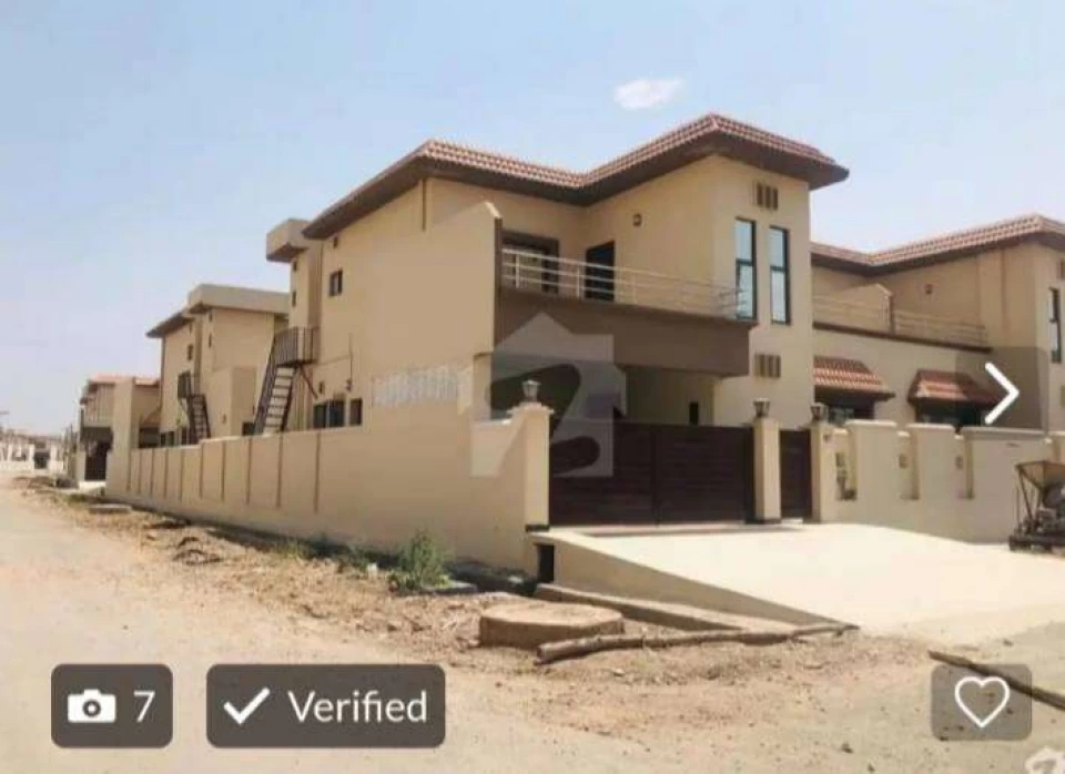 Newly constructed corner house