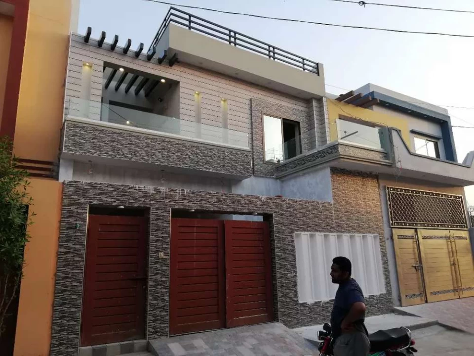 5.5 marla brand new double story house for sale M A JINNAH road