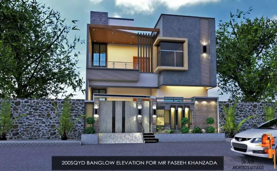 Daman e kohsar 200 sq. yards, west open, house for sale.