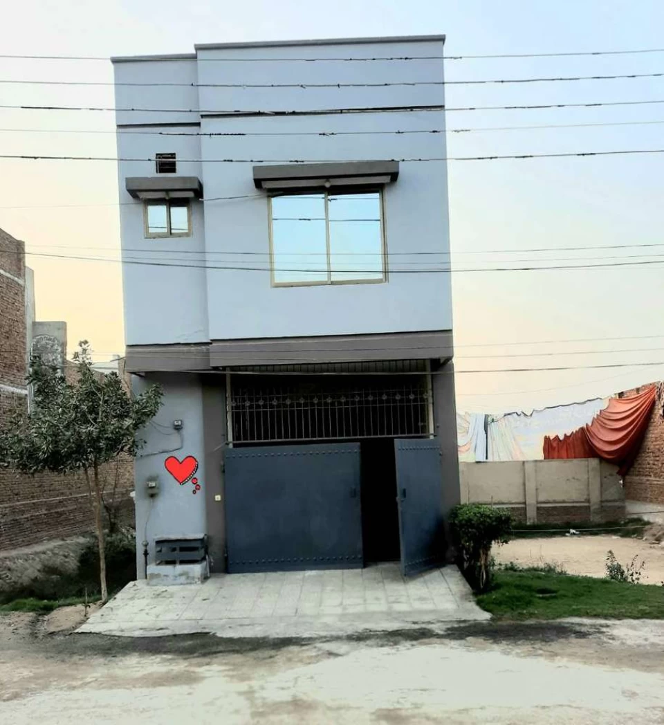 4.25 Marla double storey house for sale