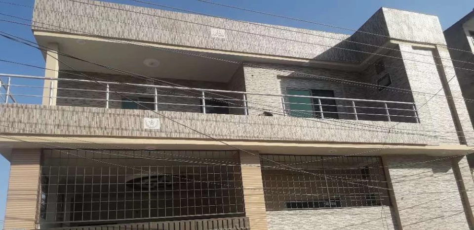 Double story corner house for sale satellite town, a block sargodha.