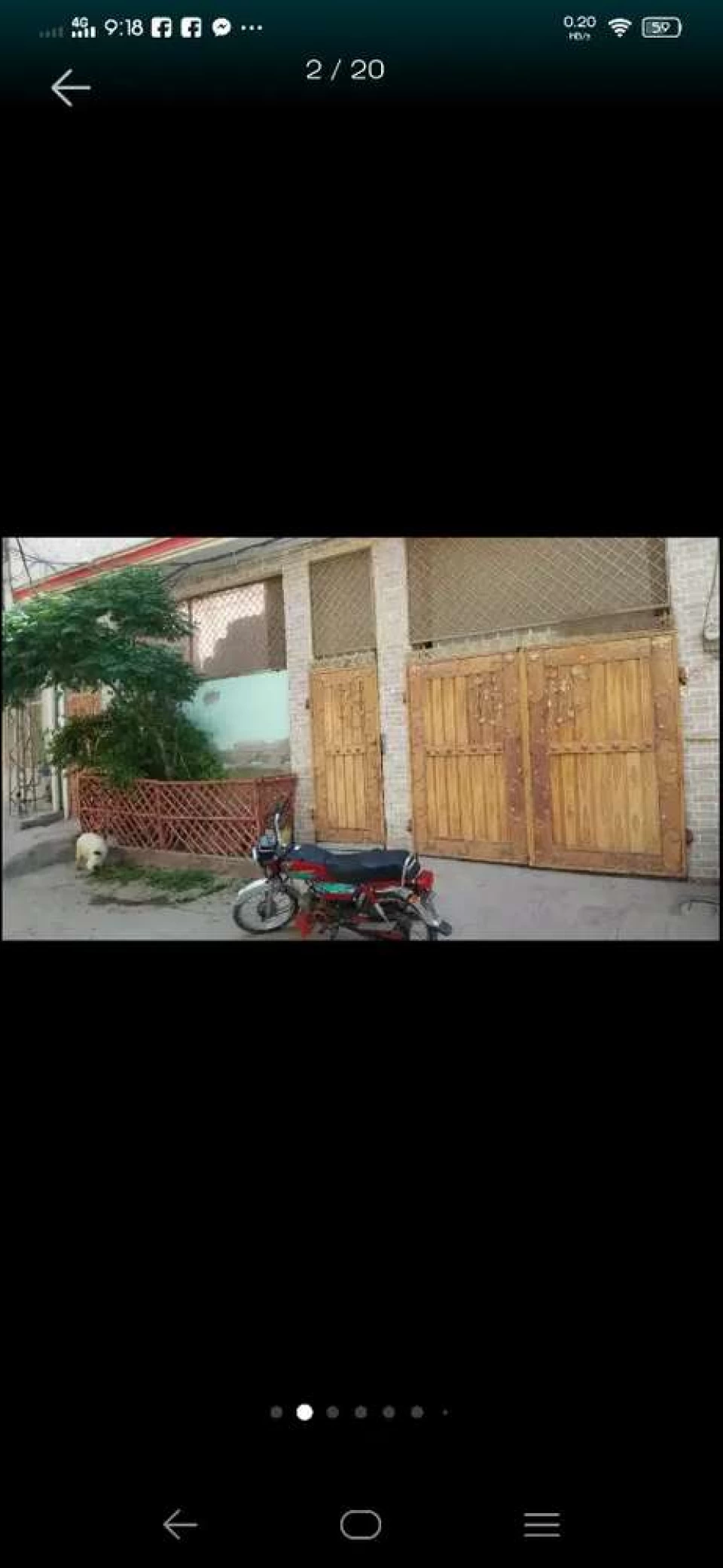 Full furnished house 5 marla
